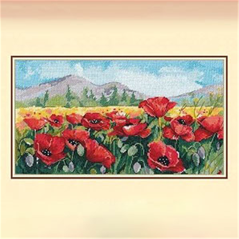 Cotton Embroidery Thread Skeins - ZZ5417 Cross Stitch Kits Cross-stitch Kit