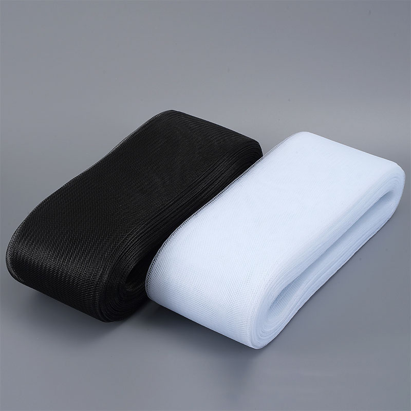 Sewing - 2-10cm Flat Soft Plain Crinoline Horsehair