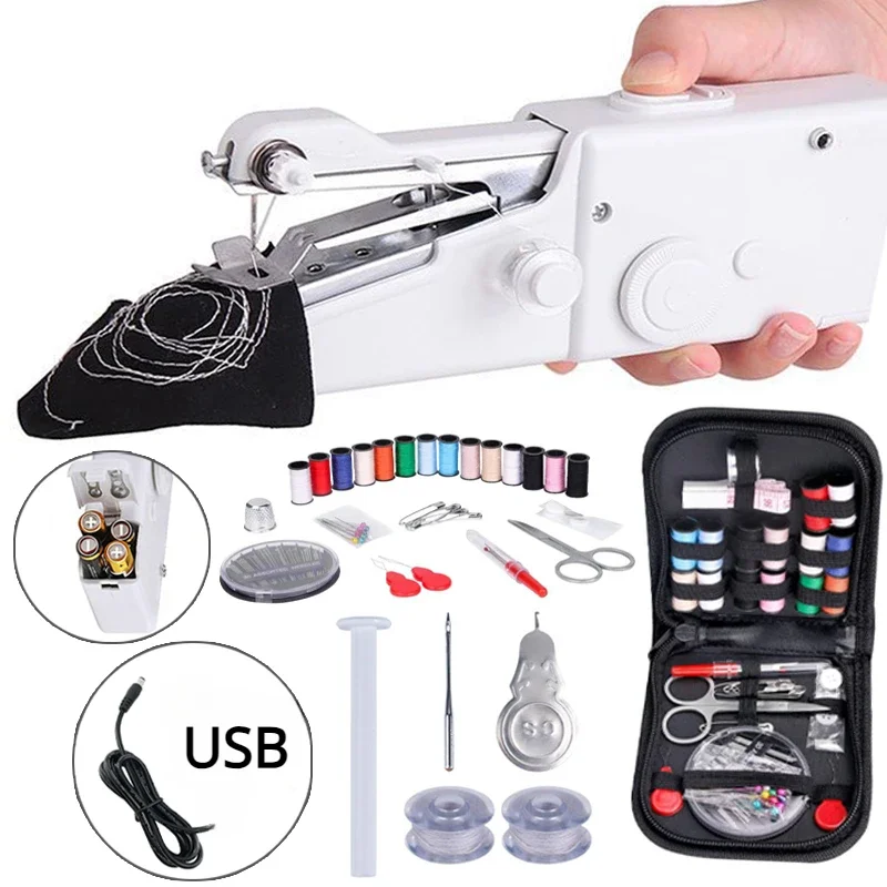 Portable Sewing Machine Manual - огляд і ціна Mini Electric Sewing Machine Handheld