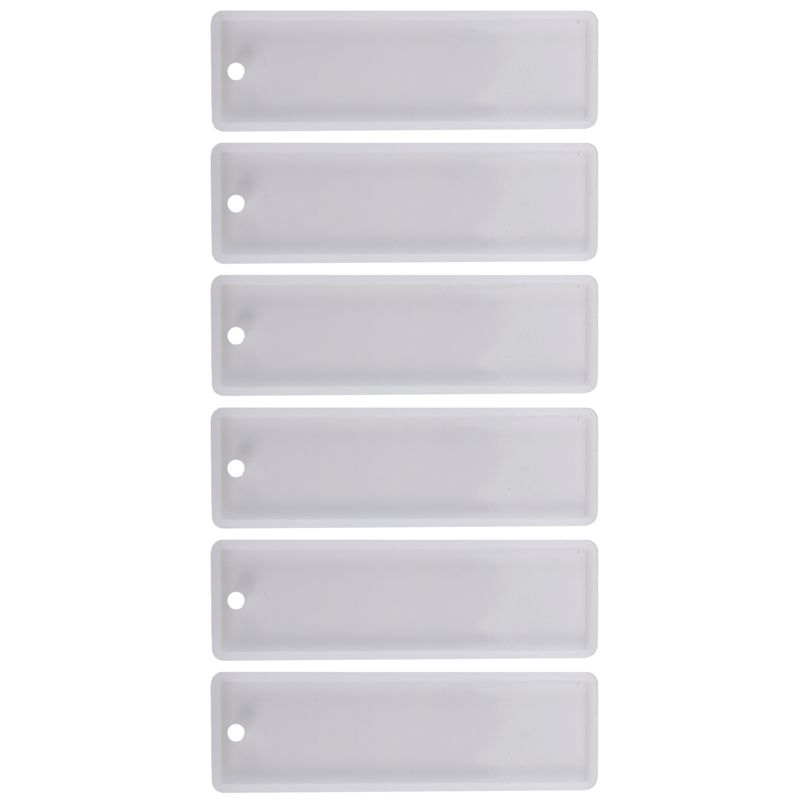 ABJN-6 Pcs/Set Rectangle Silic - огляд і ціна Silicone Epoxy Resin Molds Set