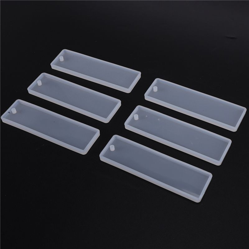 ABJN-6 Pcs/Set Rectangle Silic - огляд і ціна Silicone Epoxy Resin Molds Set