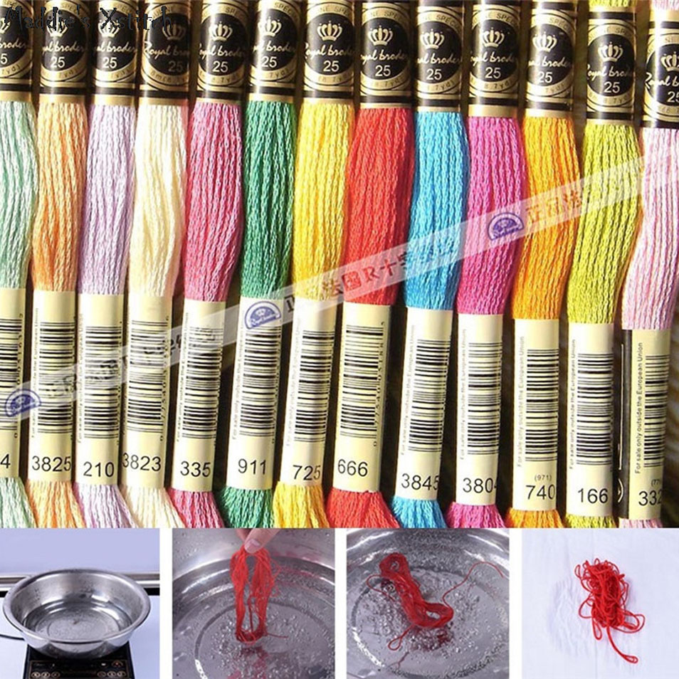 ZZ5417 Cross Stitch Kits Cross - огляд і ціна Cotton Embroidery Thread Skeins