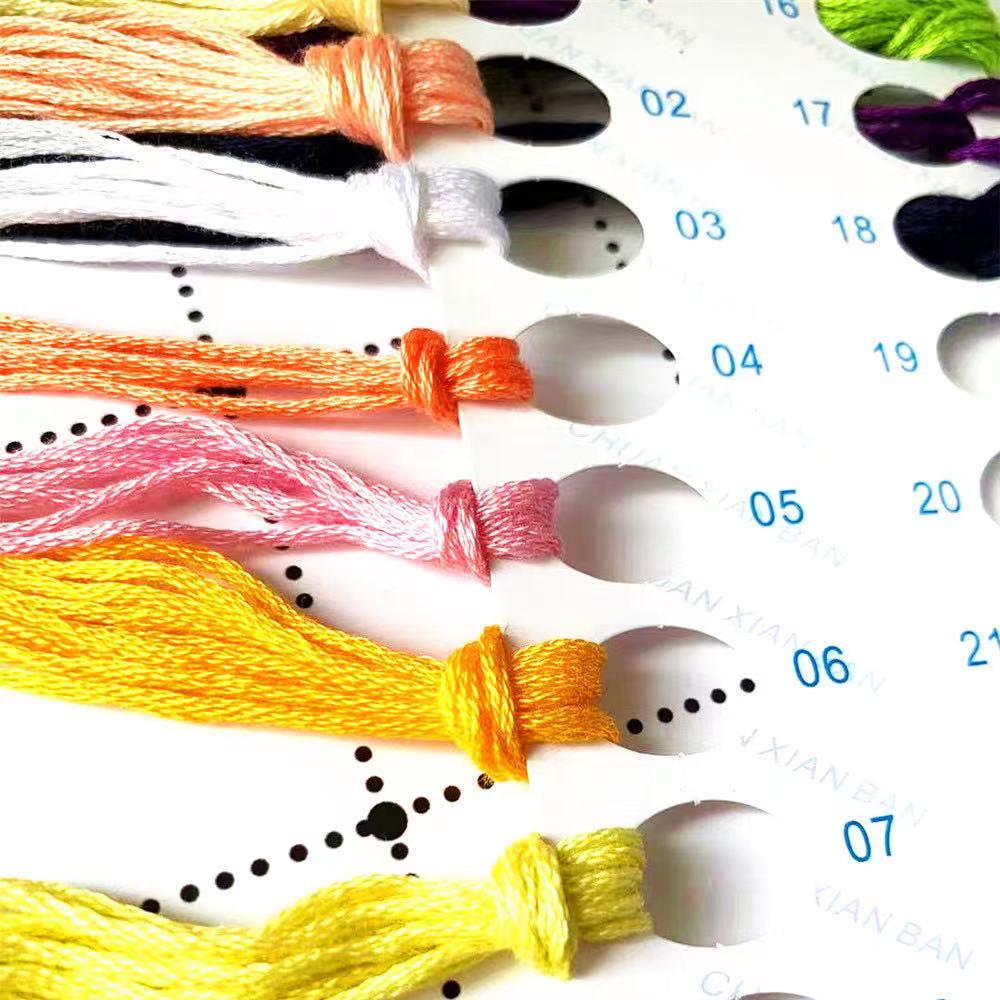 ZZ5417 Cross Stitch Kits Cross - огляд і ціна Cotton Embroidery Thread Skeins