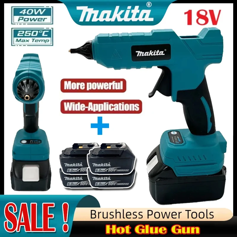 Makita Cordless Electric Handh - огляд і ціна Hot Melt Glue Gun Cordless