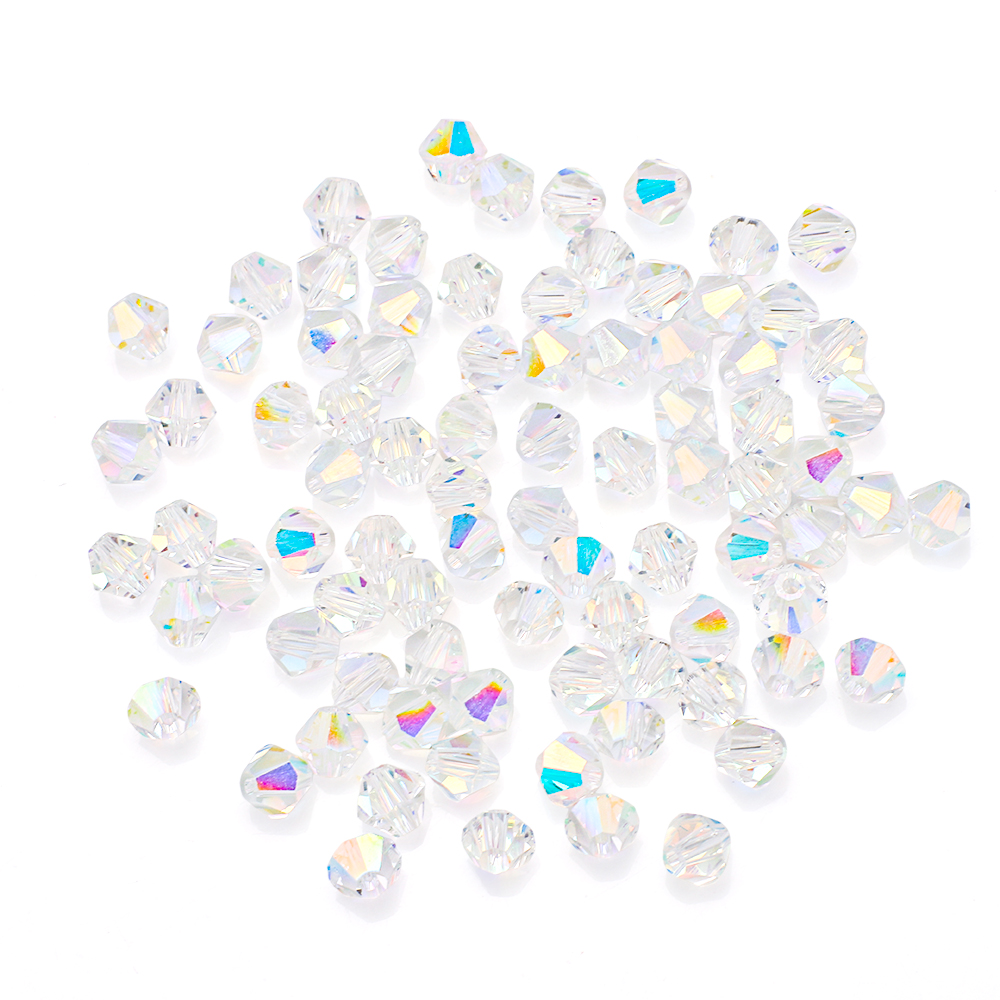 Faceted Crystal Glass Bicone B - огляд і ціна Glass Seed Beads 2Mm Jewelry Making